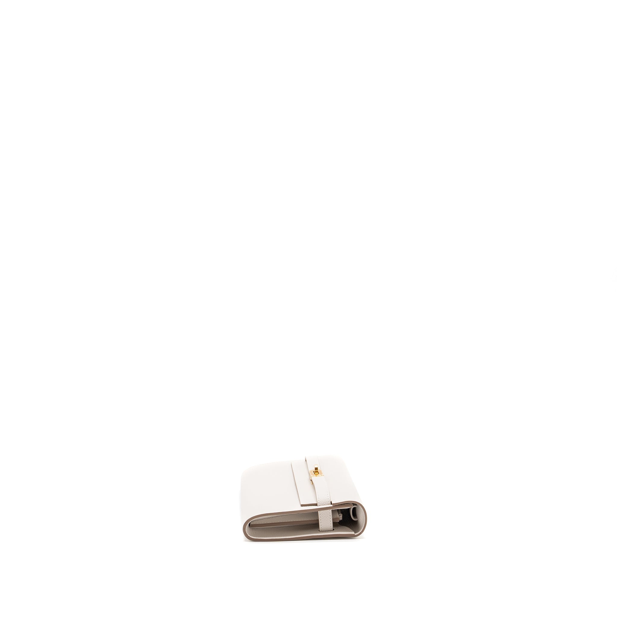 HERMES KELLY TO GO EPSOM M4 GRIS PALE GHW