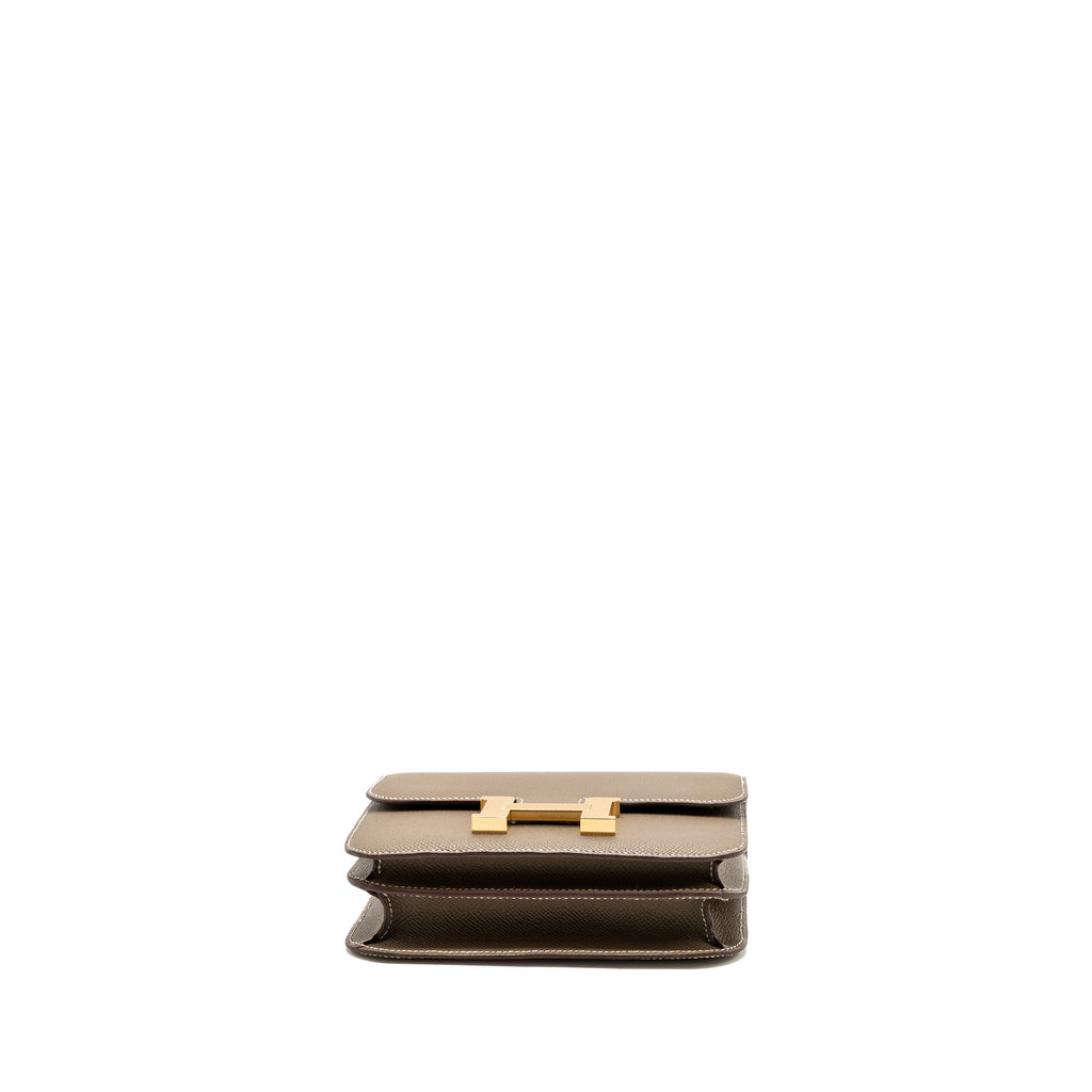 HERMES MINI CONSTANCE EPSOM ETOUPE GHW