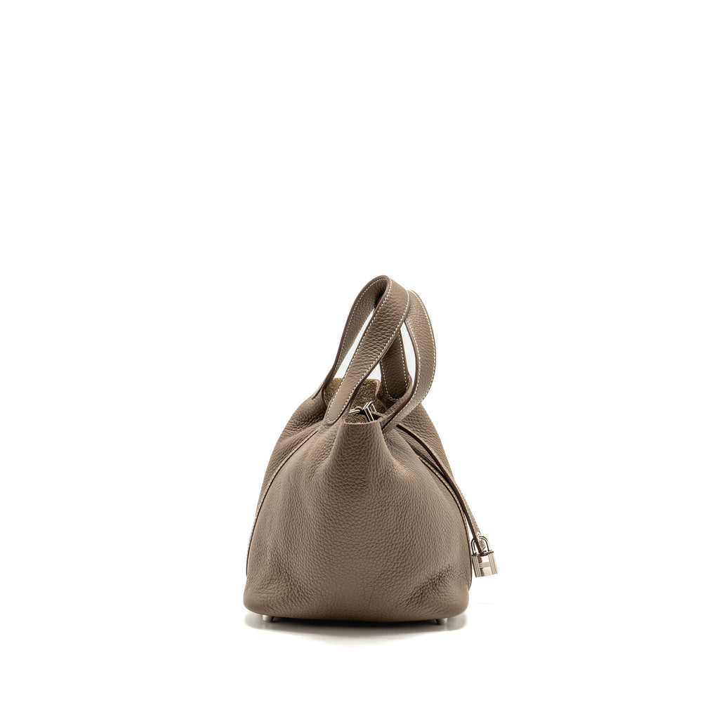 HERMES PICOTIN 18 LOCK BAG CLEMENCE ETOUPE SHW