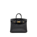 HERMES BIRKIN 25 TOGO BLACK RGHW