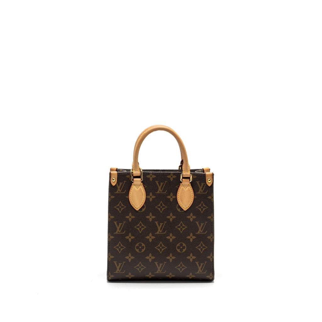 LOUIS VUITTON SAC PLAT BB MONOGRAM CANVAS GHW