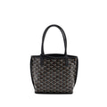 GOYARD ANJOU MINI BAG CANVAS/CALFSKIN BLACK SHW