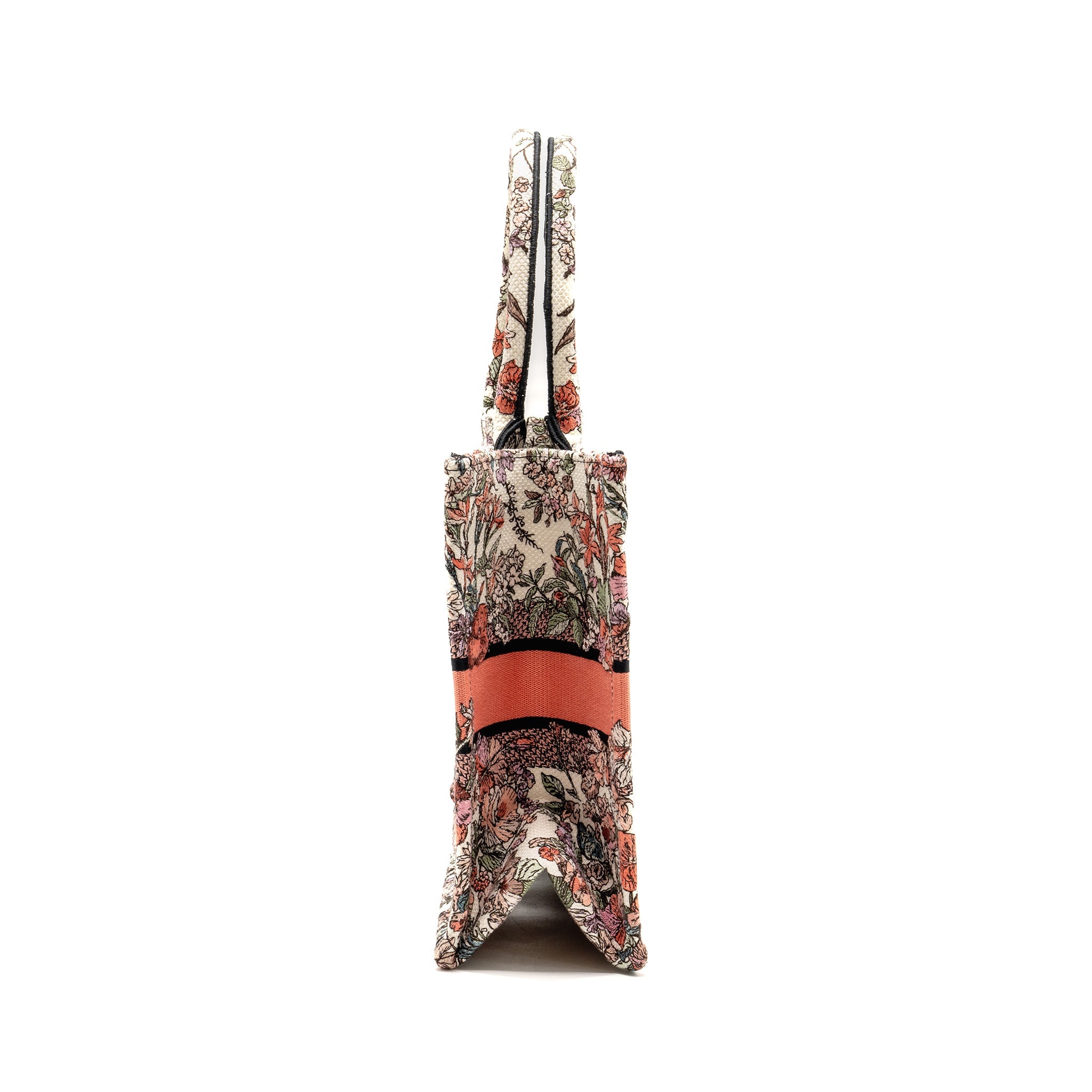 DIOR MEDIUM BOOK TOTE LIMITED EDITION CANVAS MULTICOLOUR