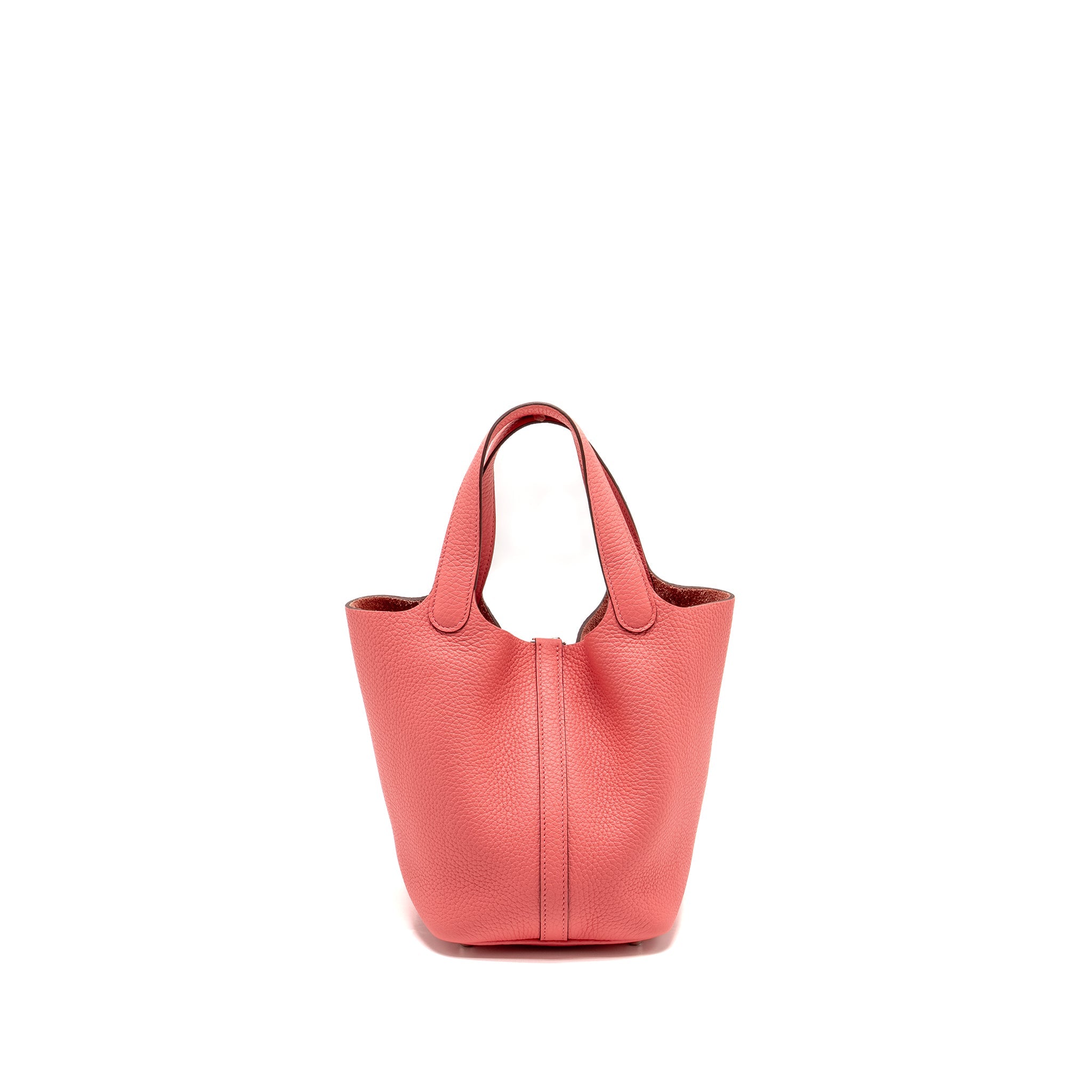 HERMES PICOTIN 18 LOCK BAG CLEMENCE 8W ROSE AZALEE SHW