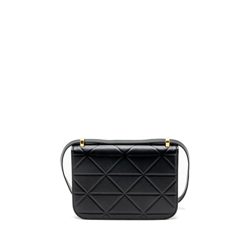 PRADA PATTINA IN PELLE CALFSKIN BLACK GHW