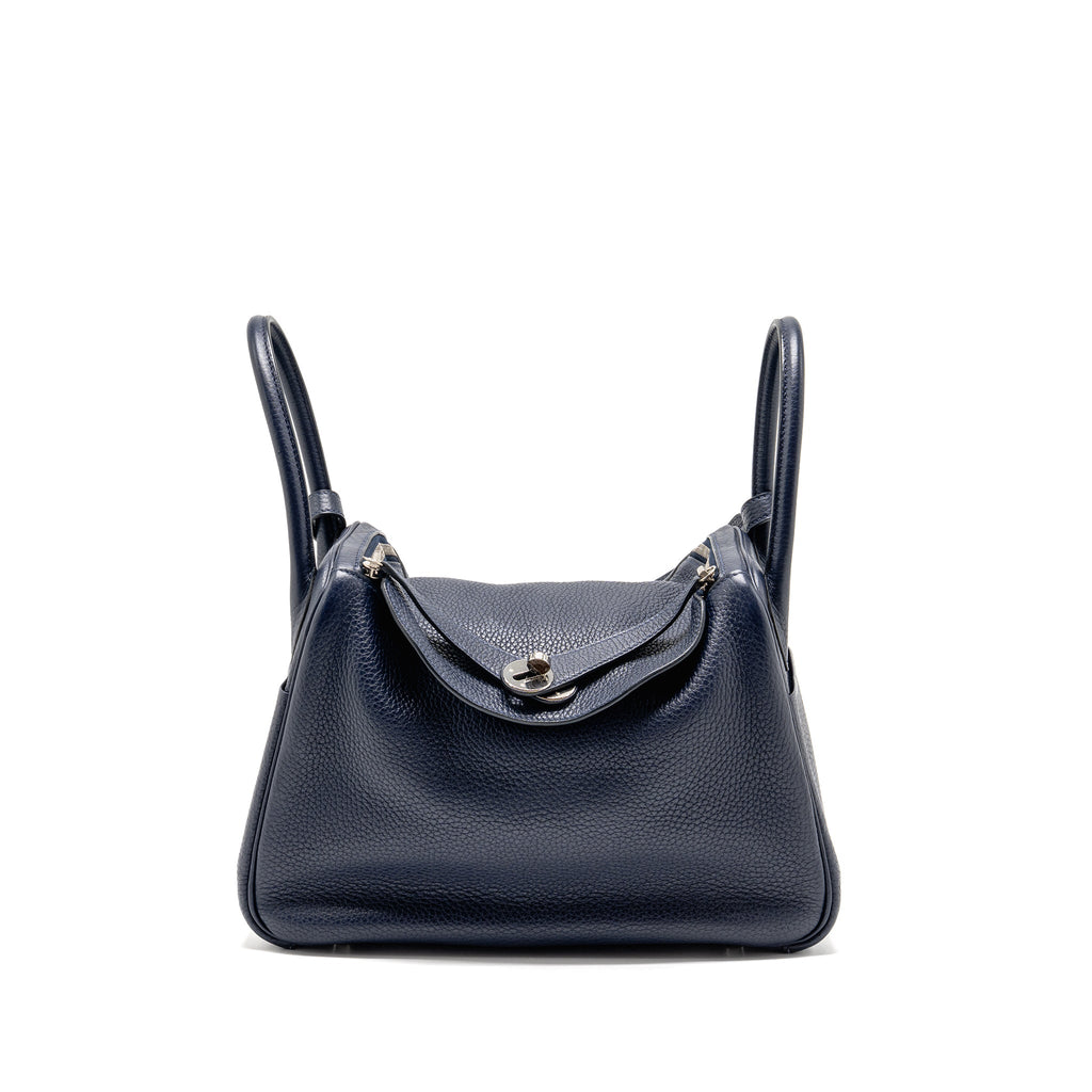 HERMES LINDY 30 CLEMENCE BLUE NUIT SHW