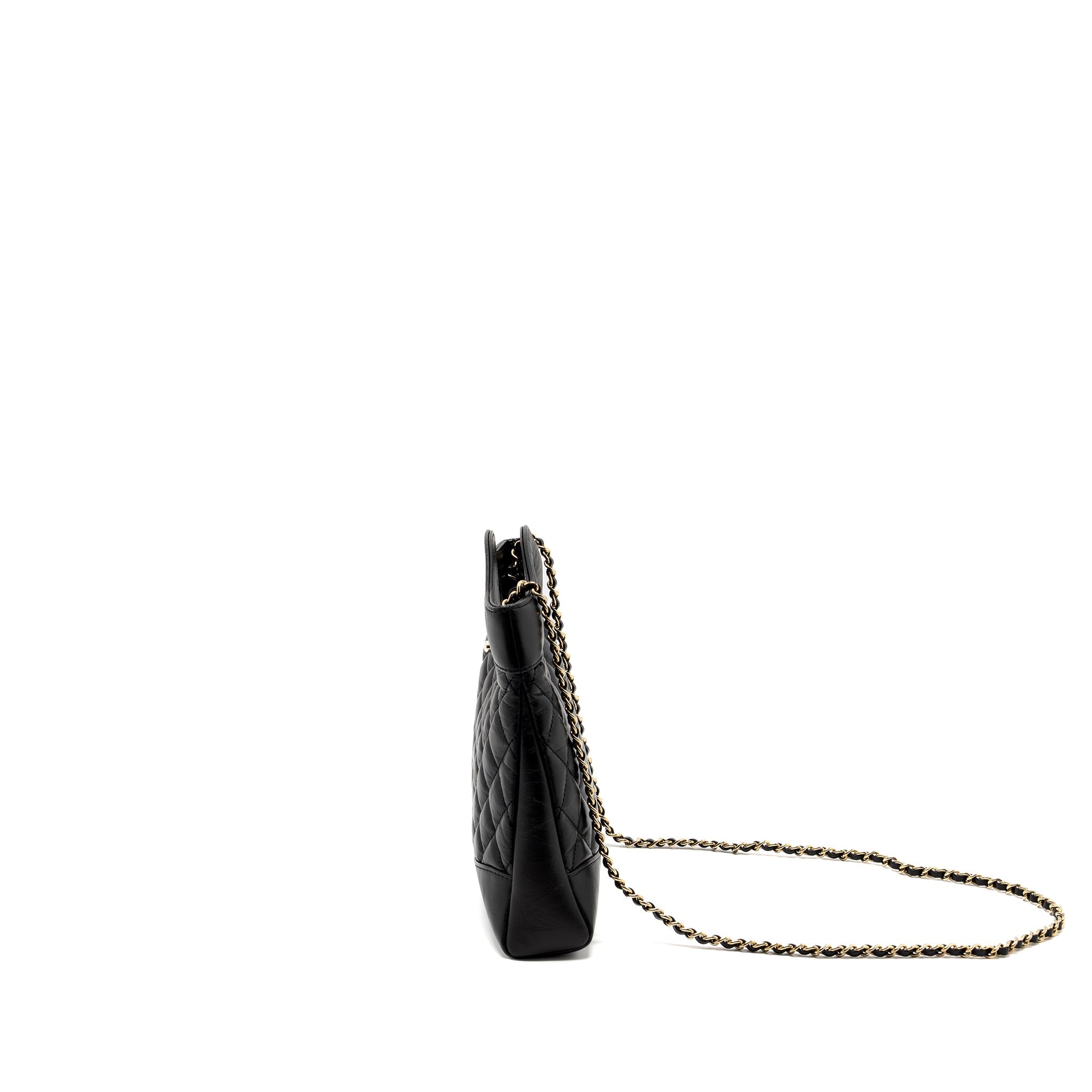 CHANEL 23A MINI 31 BAG CALFSKIN BLACK LGHW (MICROCHIP)