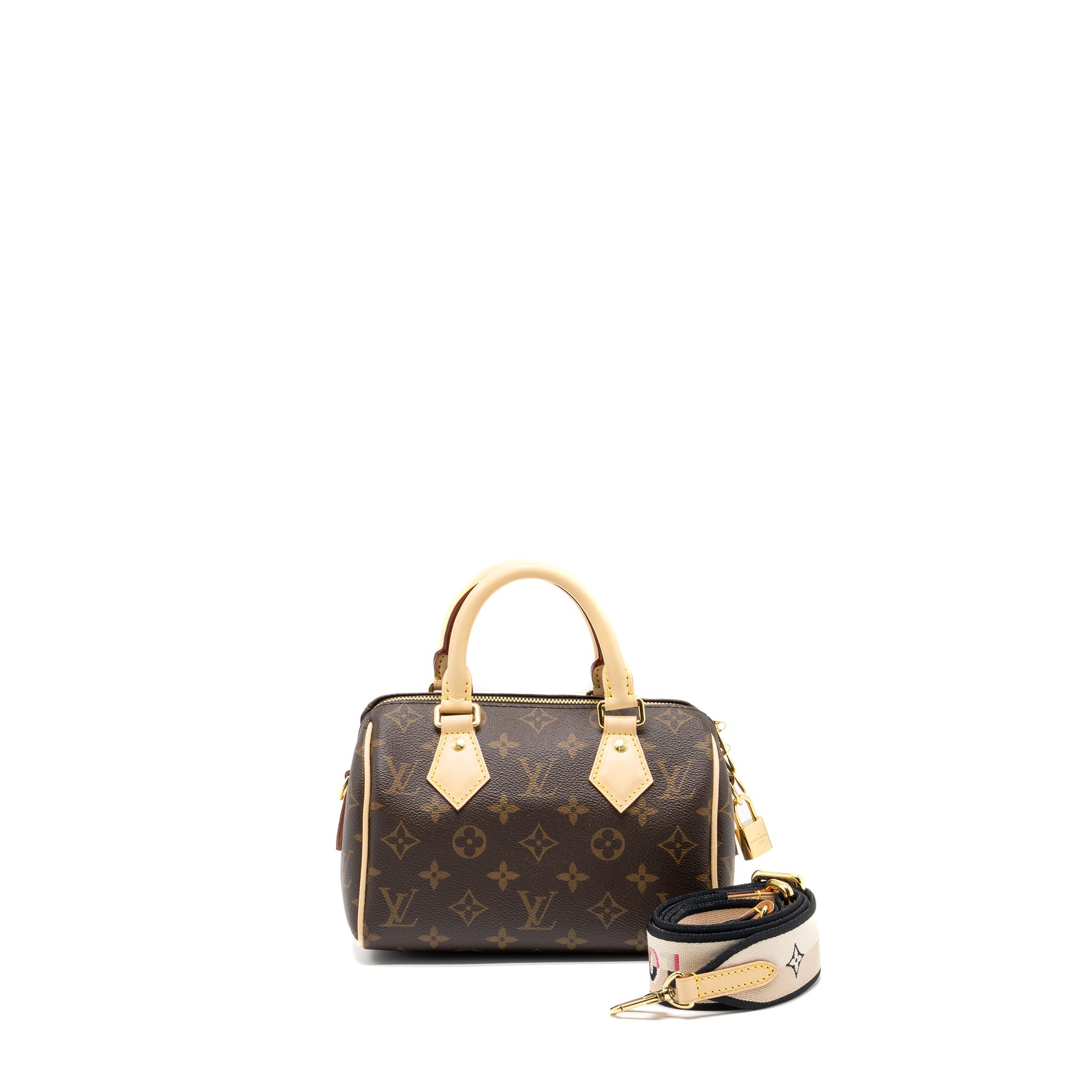 LOUIS VUITTON SPEEDY BANDOULIERE 20 MONOGRAM CANVAS GHW (NEW VERSION)