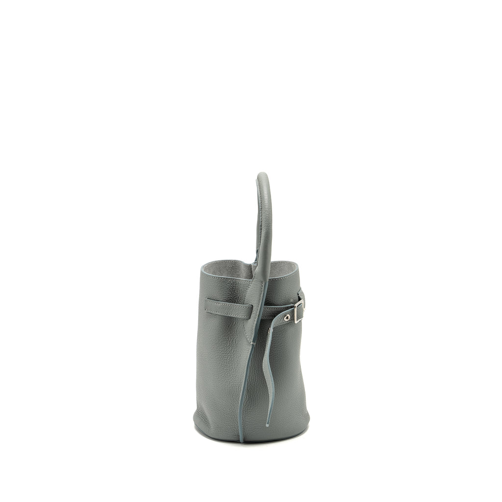 CELINE NANO BUCKET BIG BAG GRAINED CALFSKIN STORM SHW
