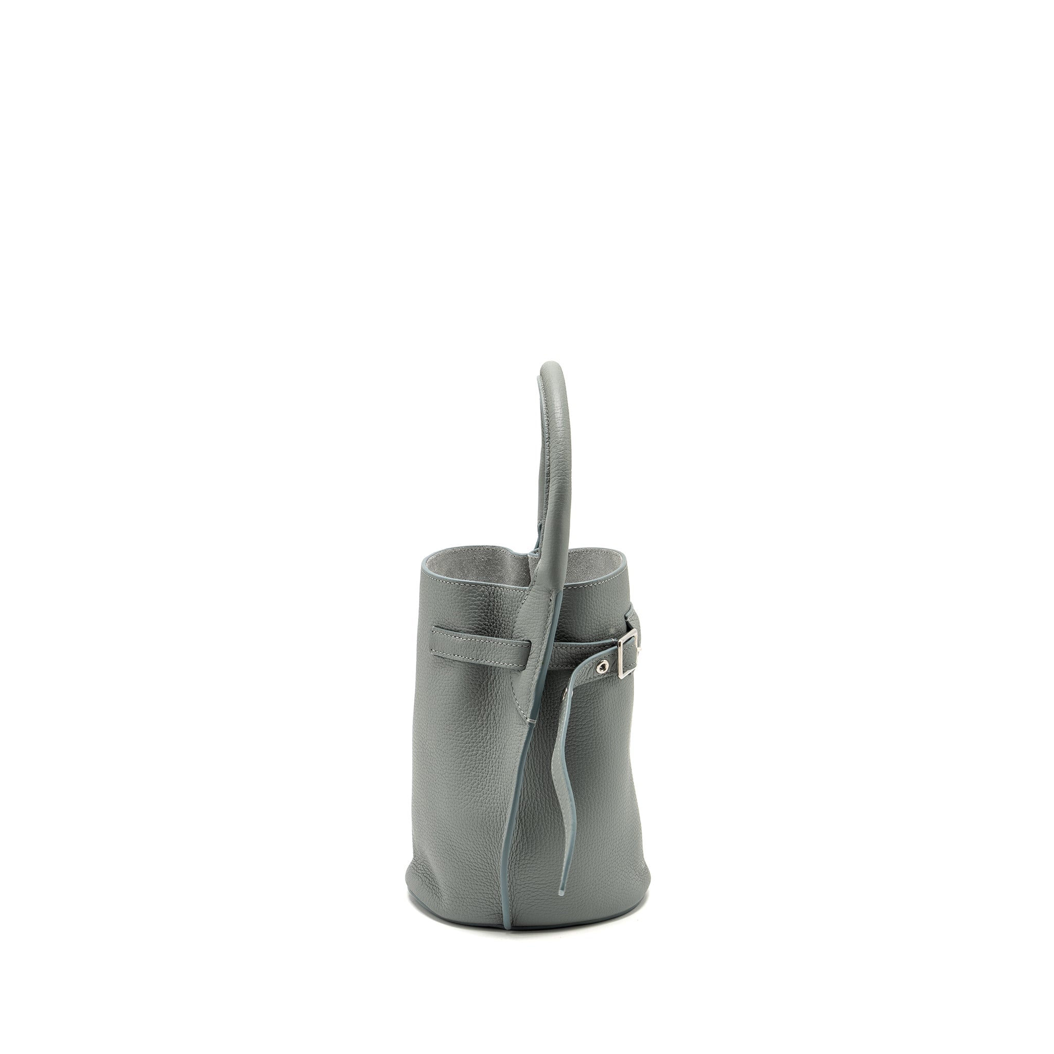 CELINE NANO BUCKET BIG BAG GRAINED CALFSKIN STORM SHW