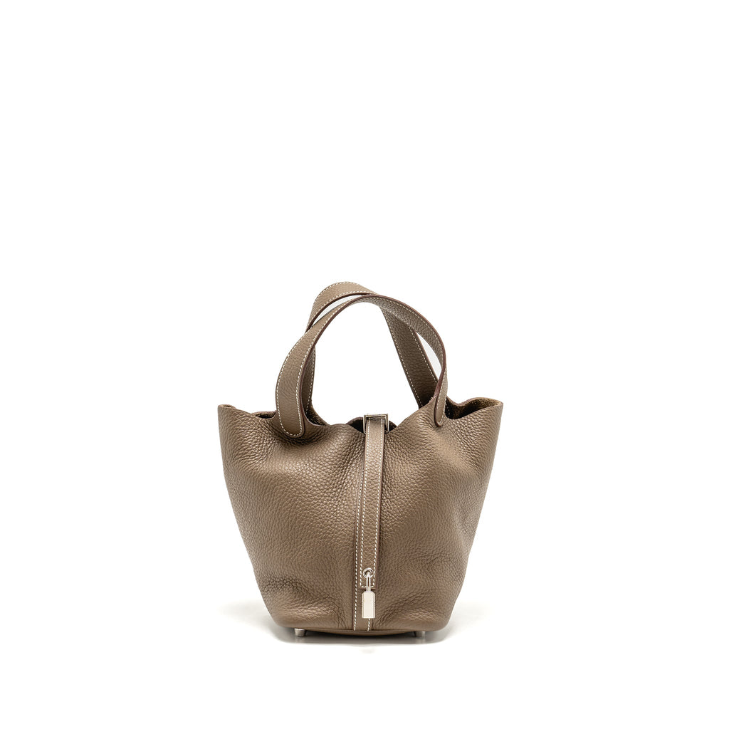 HERMES PICOTIN 18 LOCK BAG CLEMENCE ETOUPE SHW