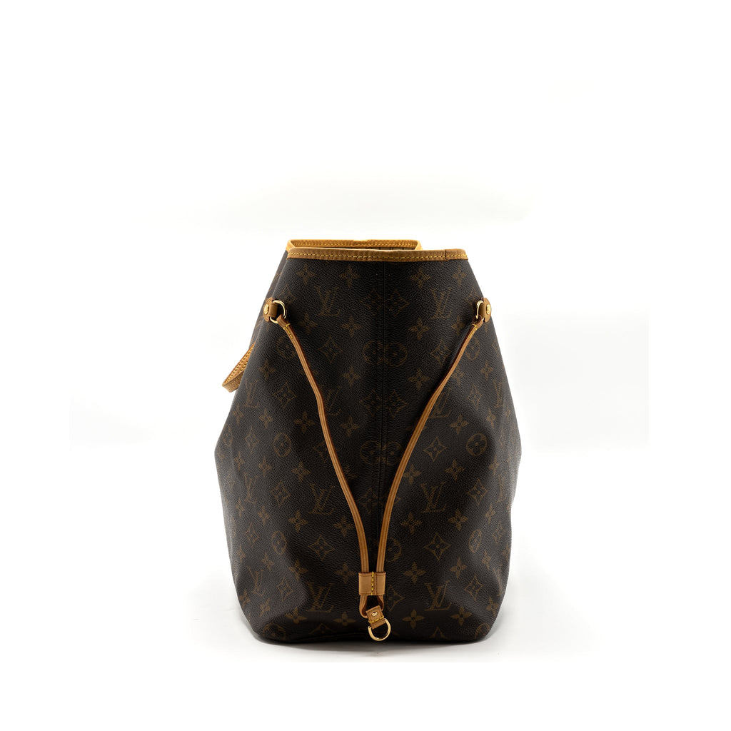 LOUIS VUITTON NEVERFULL GM MONOGRAM CANVAS GHW