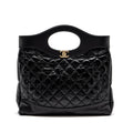 CHANEL LARGE 31 BAG CALFSKIN BLACK LGHW