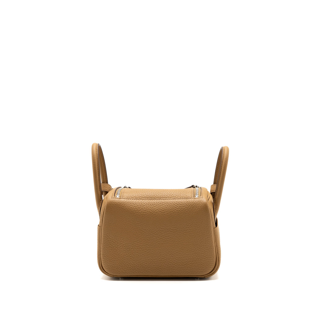 HERMES MINI LINDY CLEMENCE 4B BISCUIT SHW