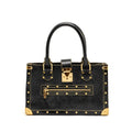 LOUIS VUITTON VINTAGE SHOULDER BAG BLACK GHW