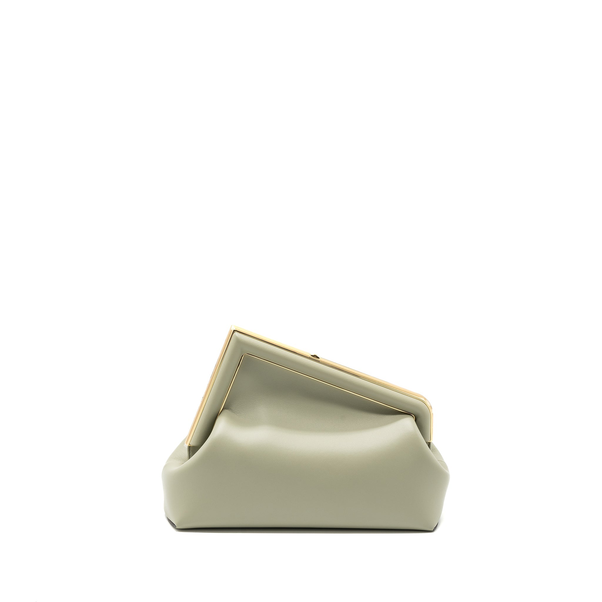 FENDI FENDI FIRST MIDI NAPPA LIGHT GREEN GHW