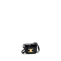 CELINE MINI CLAUDE SHINY CALFSKIN BLACK GHW
