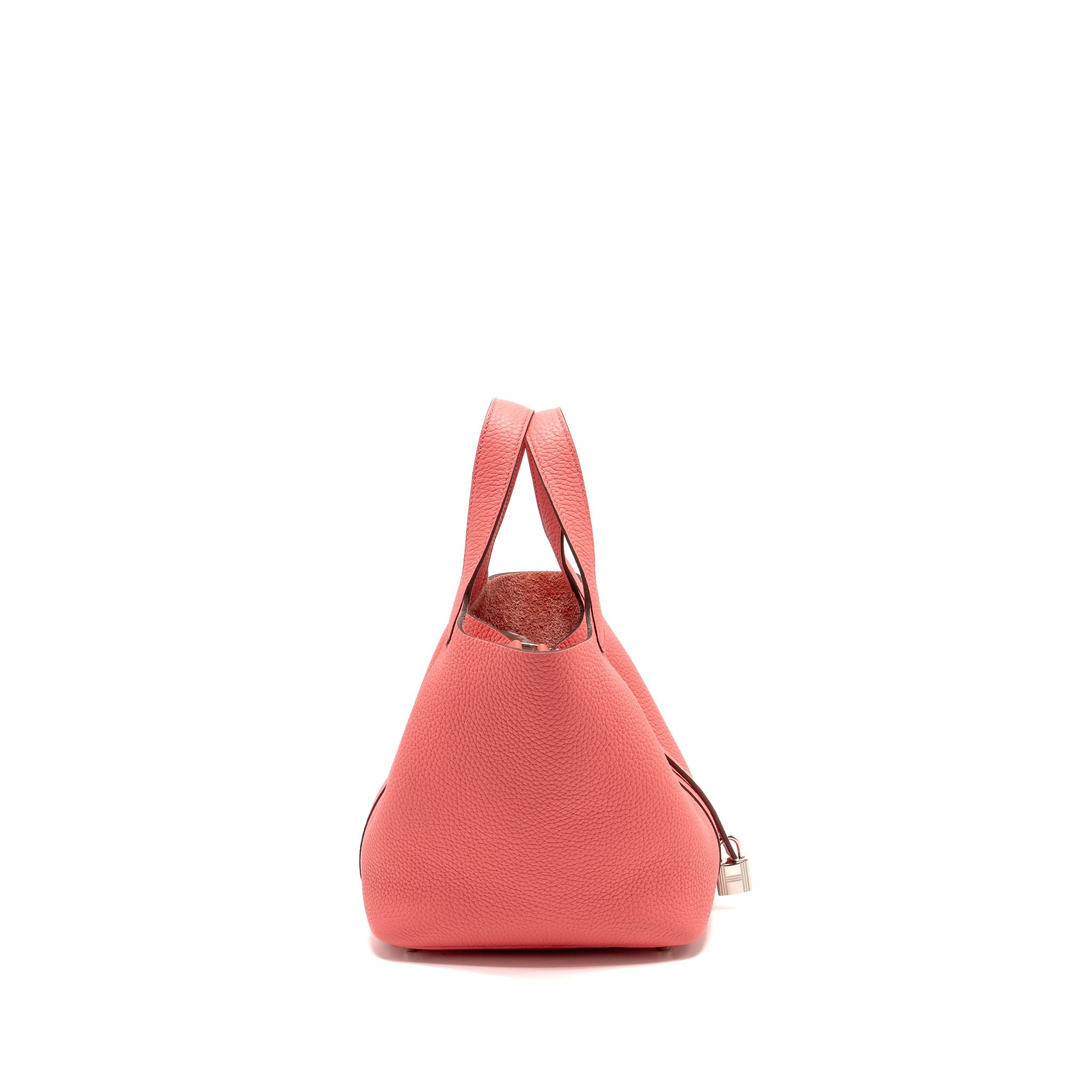 HERMES PICOTIN 18 LOCK BAG CLEMENCE 8W ROSE AZALEE SHW