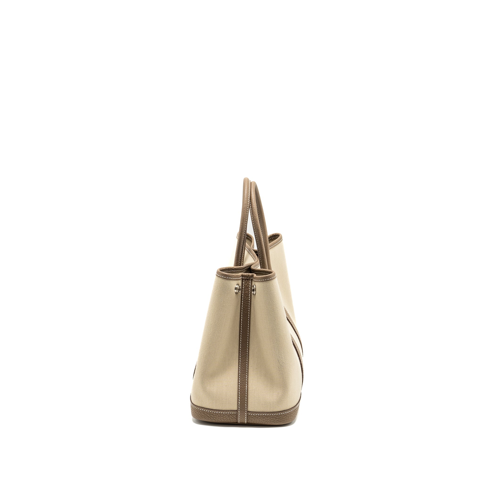 HERMES GARDEN PARTY 30 CANVAS/NEGONDA BETON/ETOUPE SHW