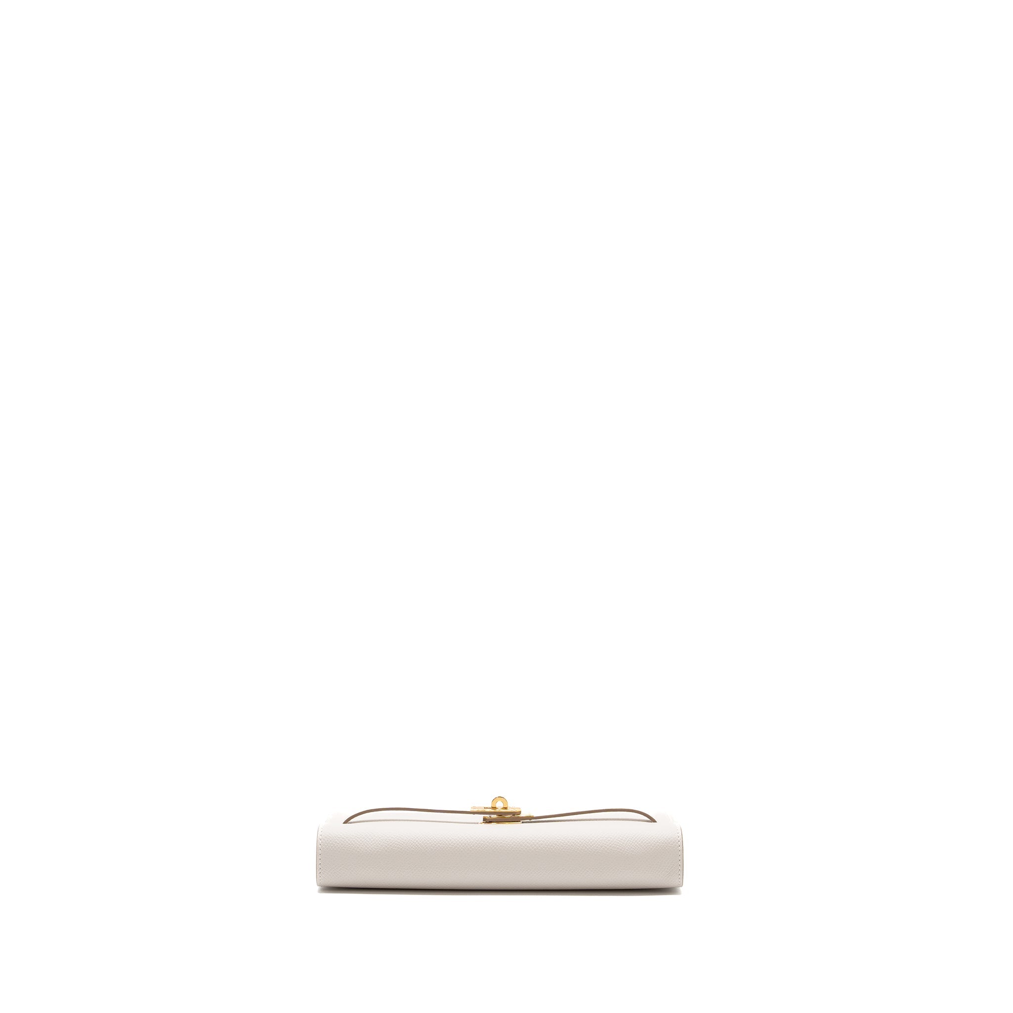 HERMES KELLY TO GO EPSOM M4 GRIS PALE GHW