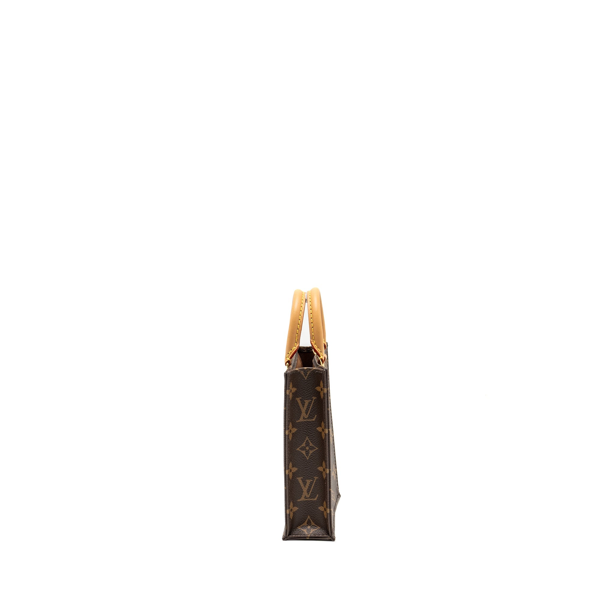 LOUIS VUITTON PATIT SAC PLAT MONOGRAM CANVAS GHW