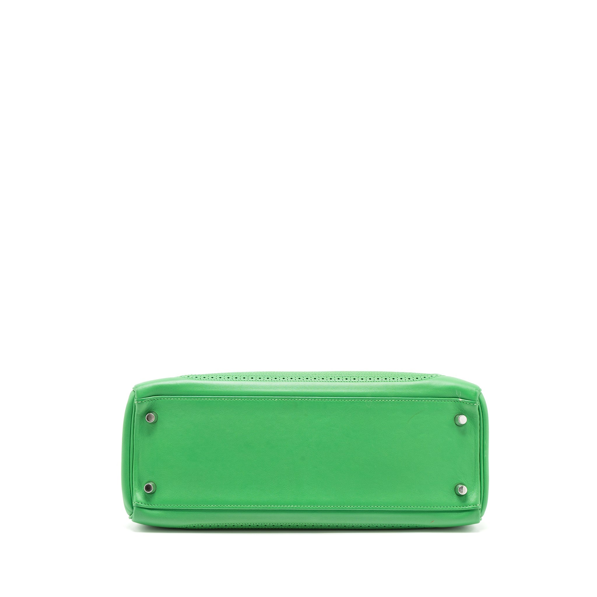 HERMES KELLY 32 GHILLIES TOGO/SWIFT BAMBOO SHW