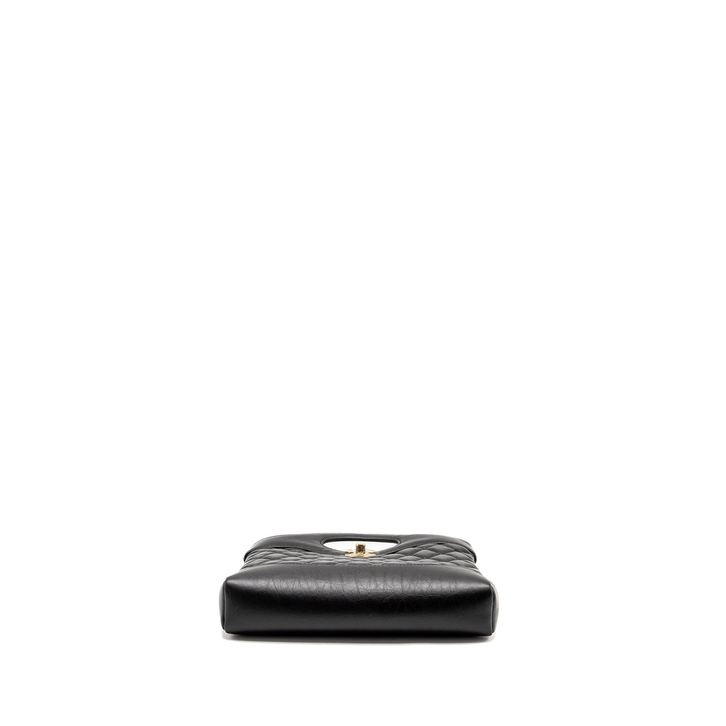 CHANEL MINI 31 BAG CALFSKIN BLACK LGHW(MICROCHIP)