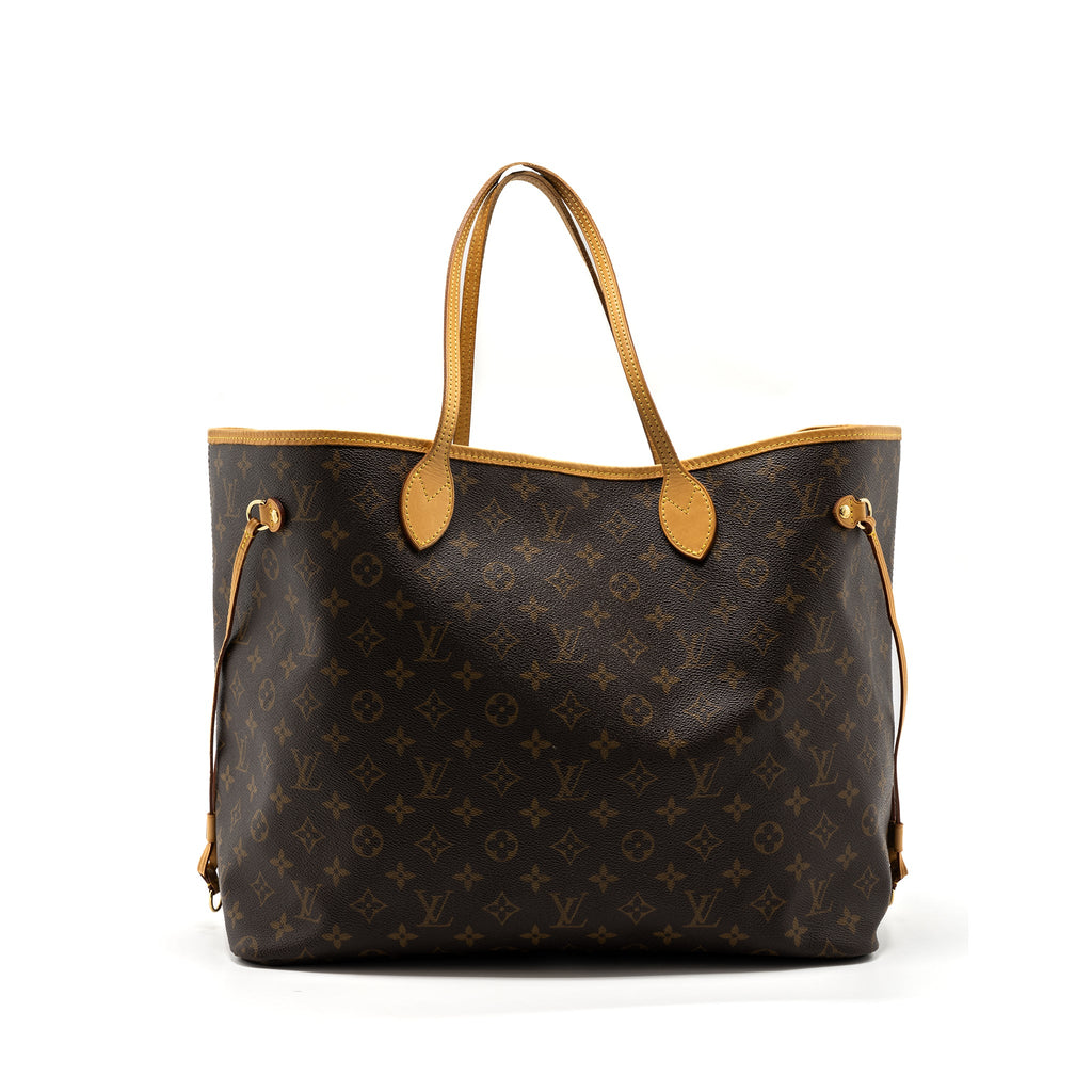 LOUIS VUITTON NEVERFULL GM MONOGRAM CANVAS GHW