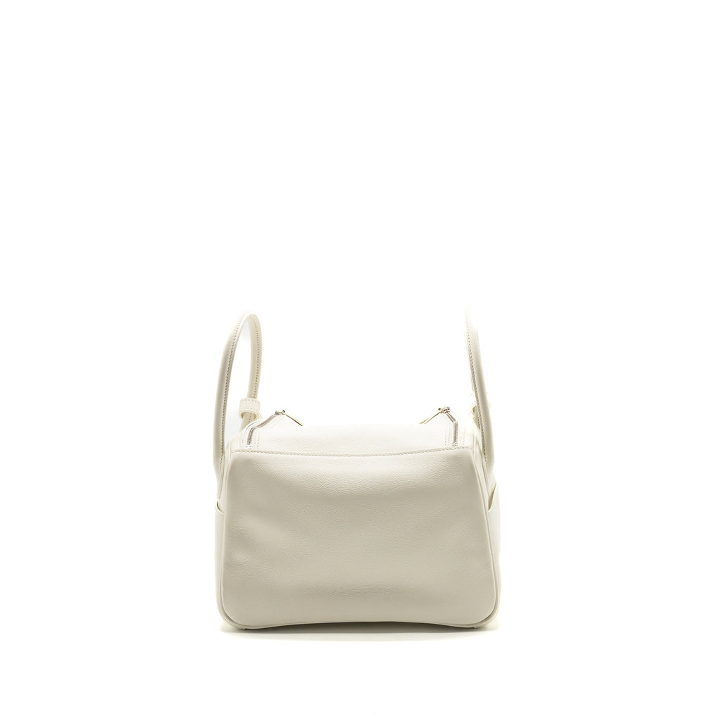 HERMES LINDY26 EVERCOLOR BLANC SHW