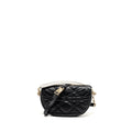 DIOR SMALL VIBE HOBO BAG CANNAGE LAMBSKIN BLACK/WHITE LGHW