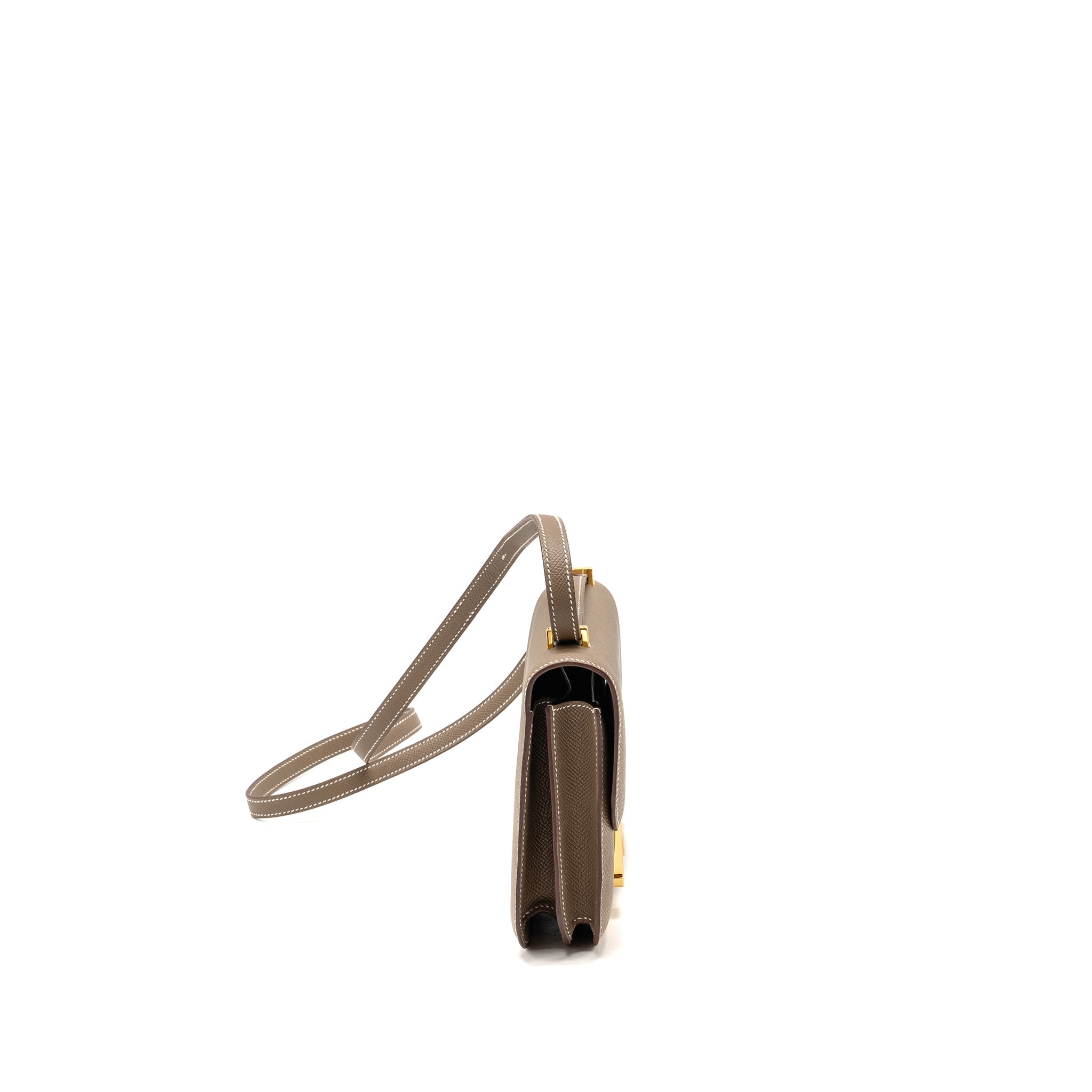HERMES MINI CONSTANCE EPSOM ETOUPE GHW
