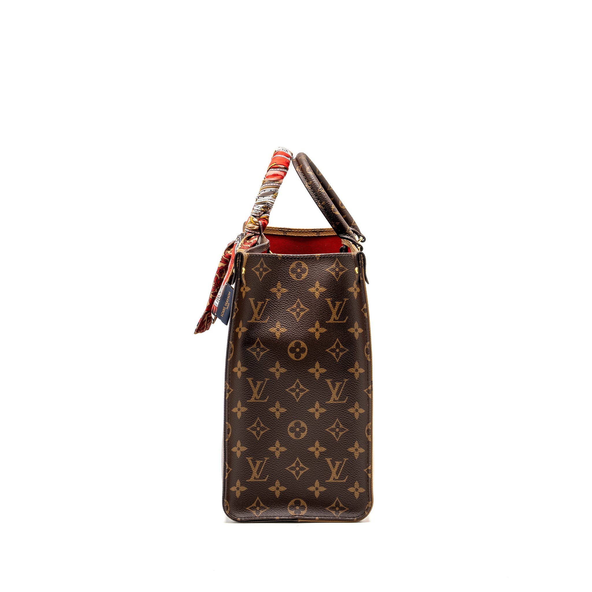 LOUIS VUITTON ONTHEGO MM MONOGRAM CANVAS GHW