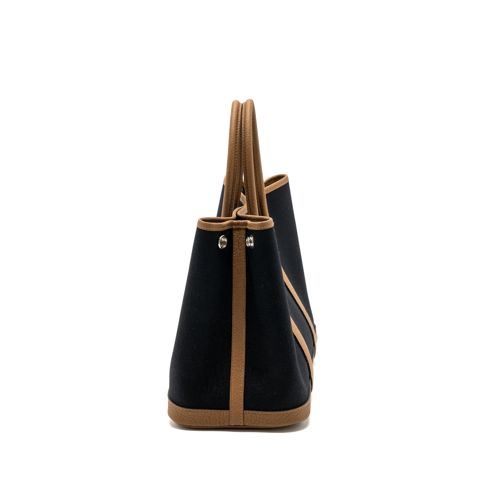 HERMES GARDEN PARTY 30 CANVAS/NEGONDA ALEZAN/BLACK SHW