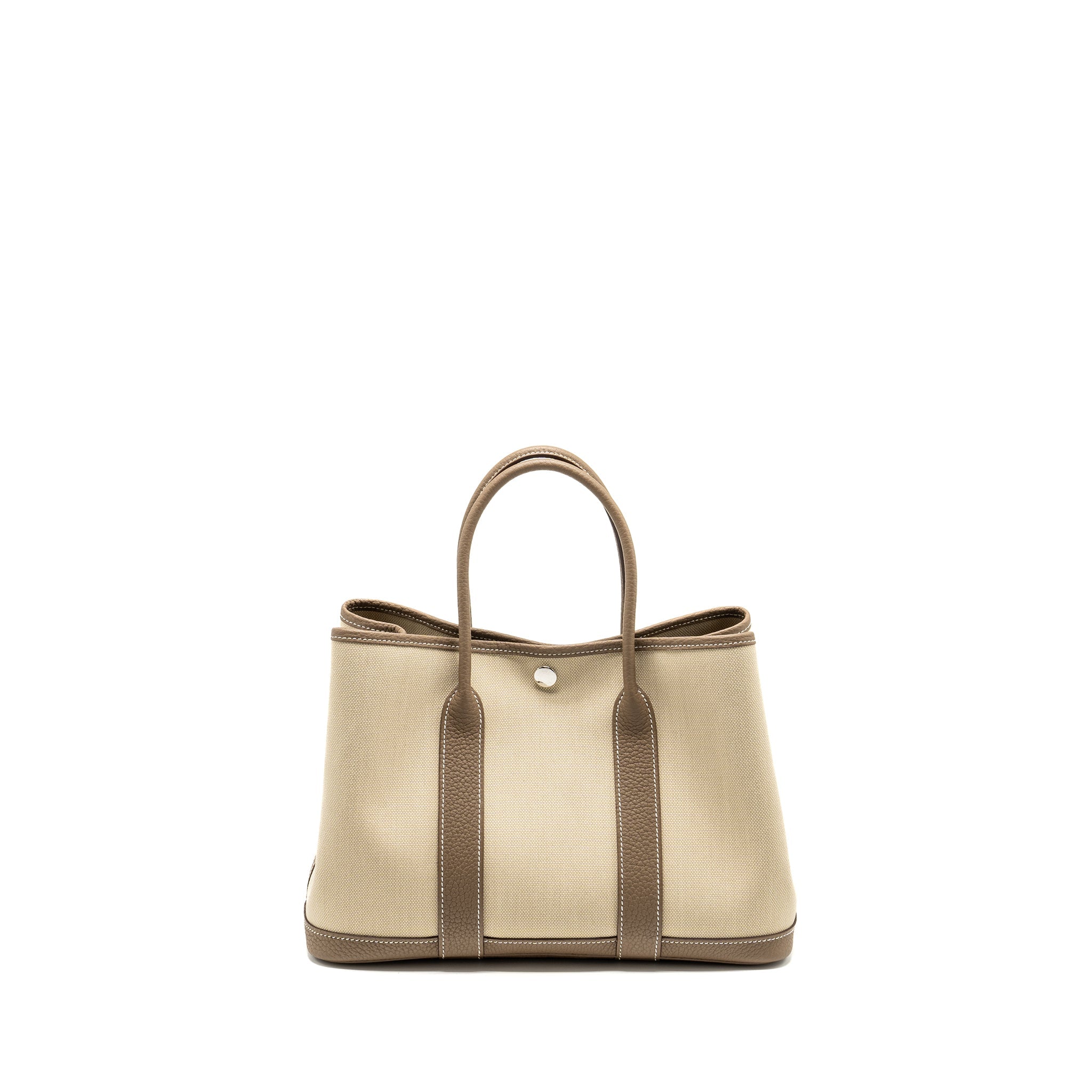 HERMES GARDEN PARTY 30 CANVAS/NEGONDA BETON/ETOUPE SHW