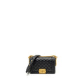 CHANEL SMALL BOY BAG CALFSKIN BLACK GHW (MICROCHIP)