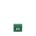 HERMES CONSTANCE COMPACT WALLET EPSOM GREEN SHW