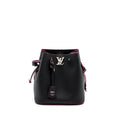 LOUIS VUITTON LOCKME BUCKET BAG CALFSKIN BLACK/PINK SHW