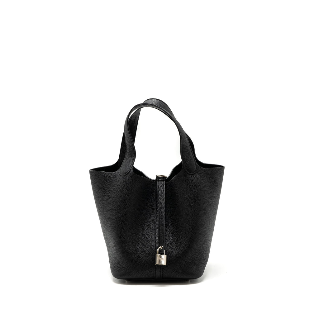 HERMES PICOTIN 22 CLEMENCE BLACK SHW