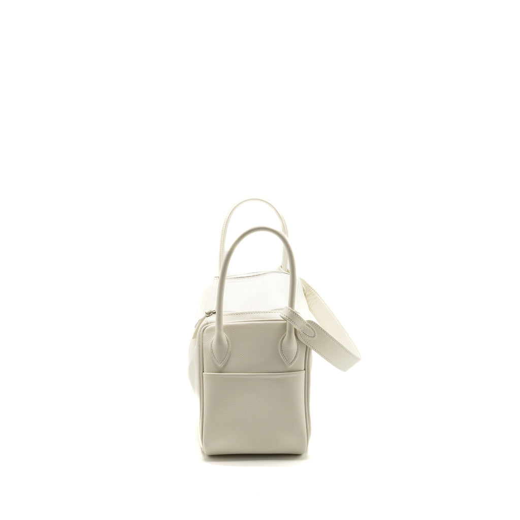 HERMES LINDY26 EVERCOLOR BLANC SHW
