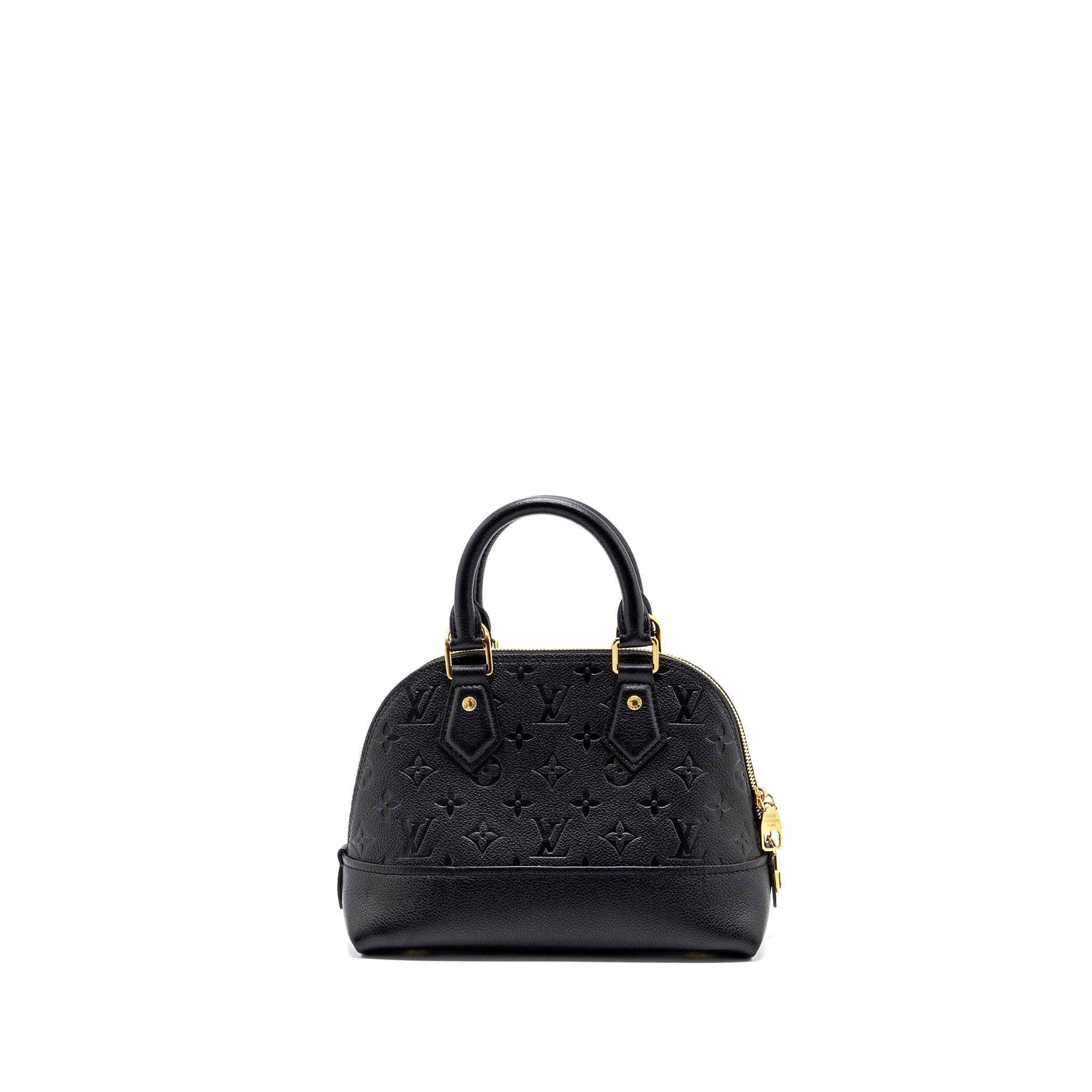 LOUIS VUITTON NEO ALMA BB MONOGRAM EMPREINTE BLACK GHW (NEW VERSION)