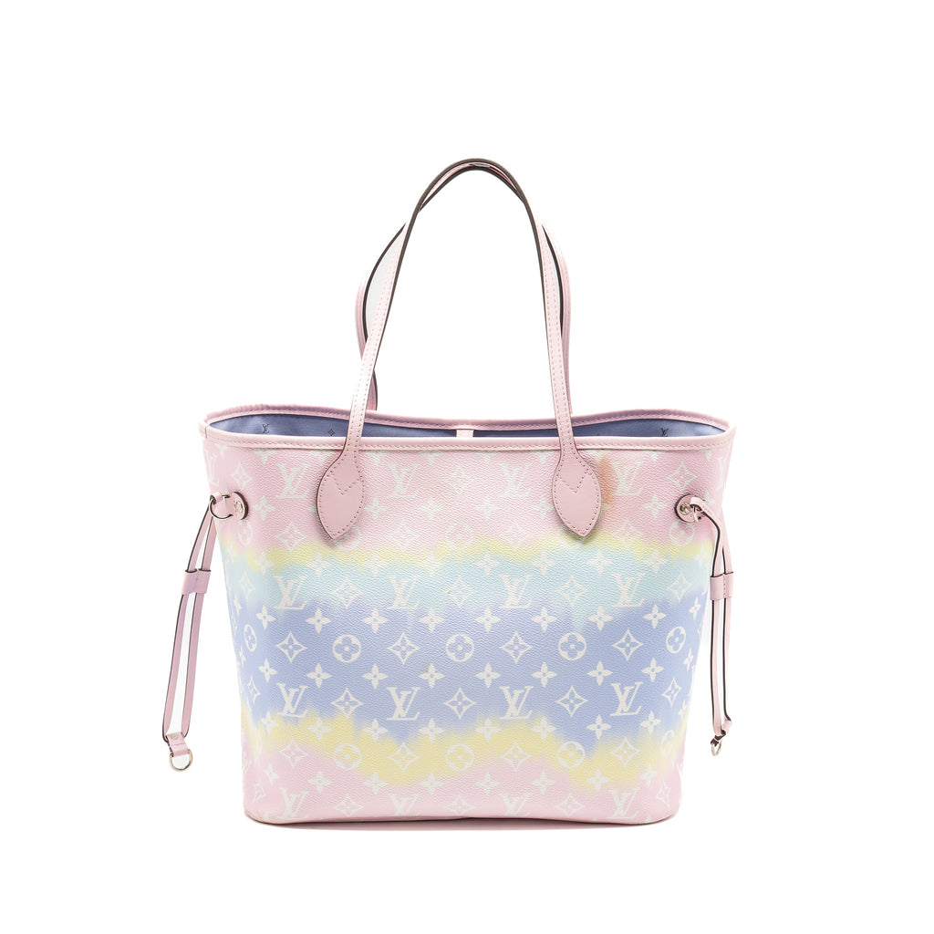 LOUIS VUITTON NEVERFULL MM ESCAL GIANT CANVAS PASTEL PINK SHW