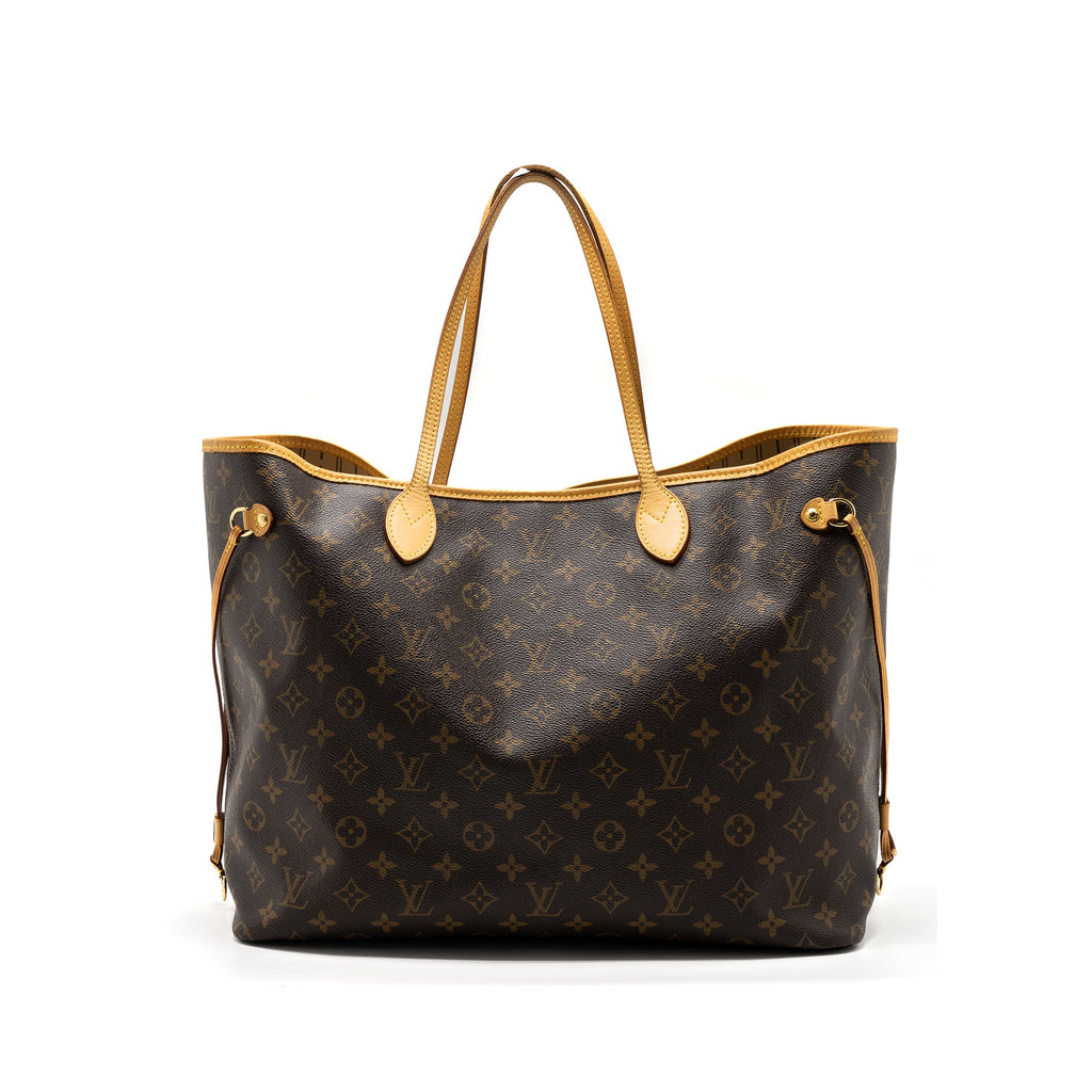 LOUIS VUITTON NEVERFULL GM MONOGRAM CANVAS GHW