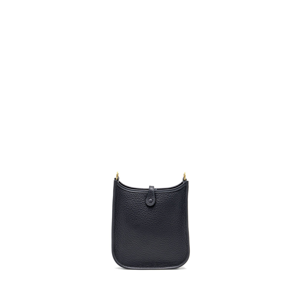 HERMES MINI EVELYN CLEMENCE CABAN GHW
