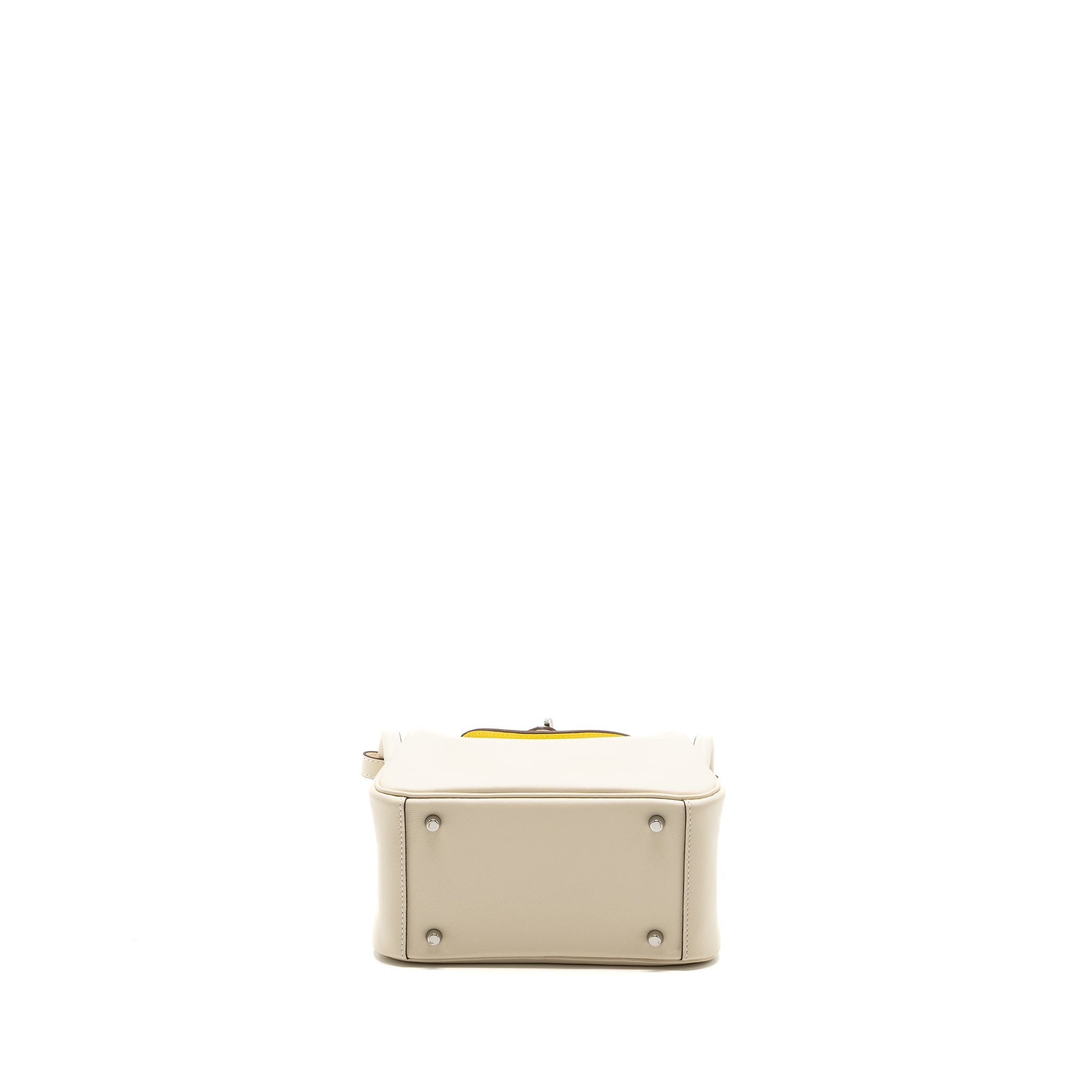 HERMES MINI LINDY SWIFT NATA / LIME SHW