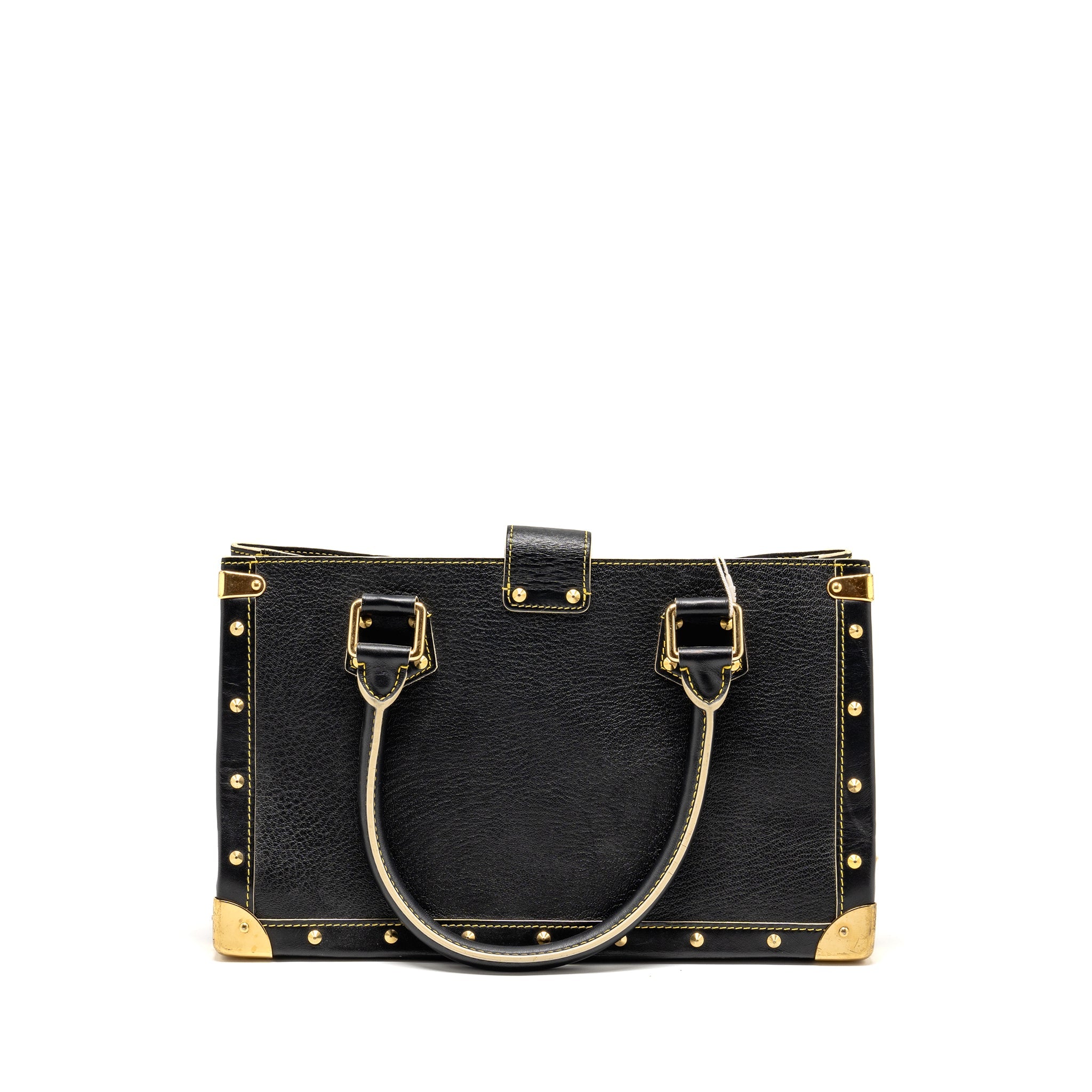 LOUIS VUITTON VINTAGE SHOULDER BAG BLACK GHW