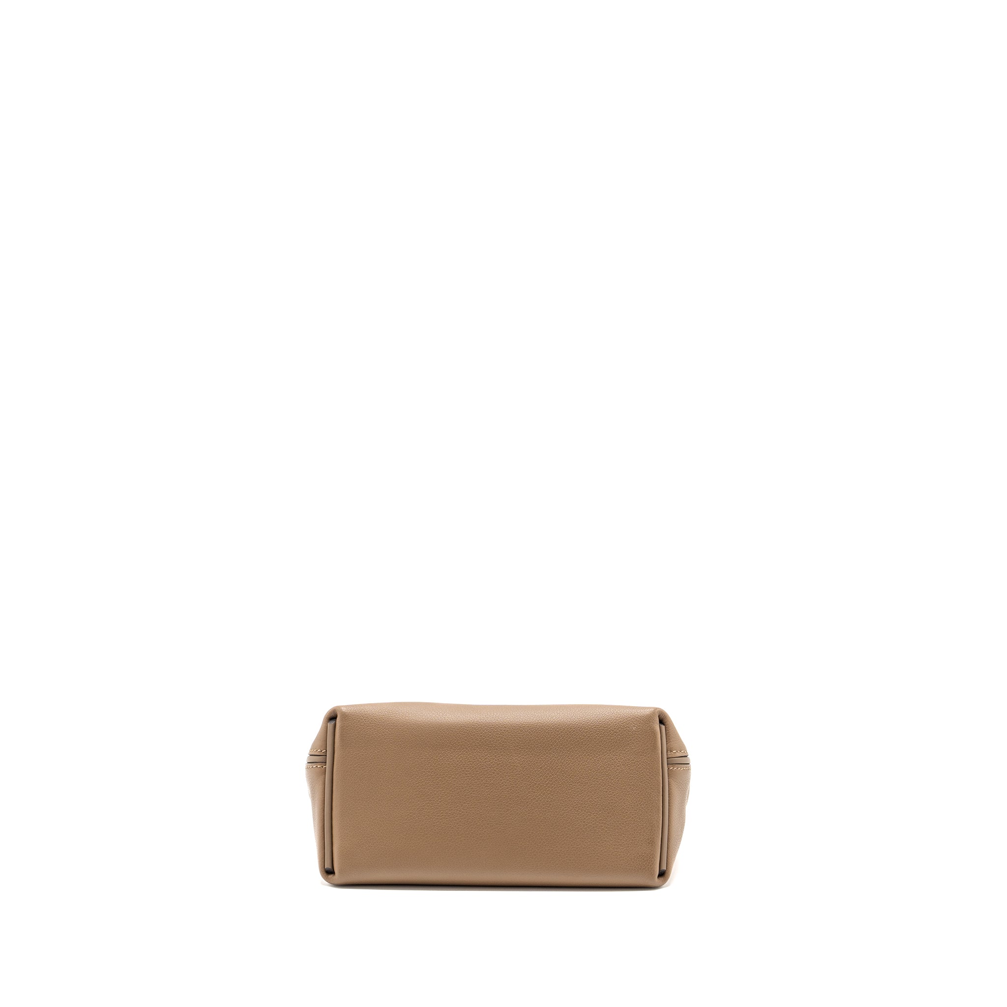 HERMES MINI 24/24 2424 - 21 BAG EVERCOLOR / SWIFT BEIGE DE WEIMAR / ETOUPE GHW