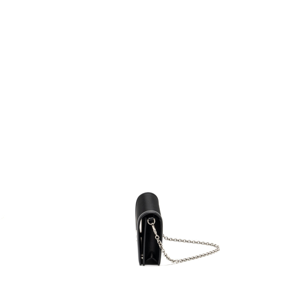 PRADA MINIBORSE BAG NYLON/LEATHER BLACK SHW