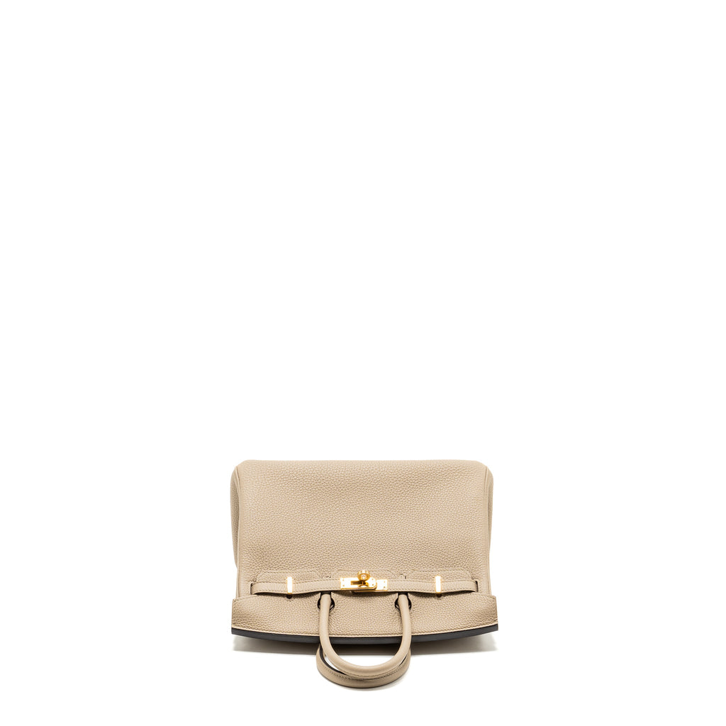 HERMES BIRKIN 25 TOGO 81 GRIS TOURTERELLE RGHW