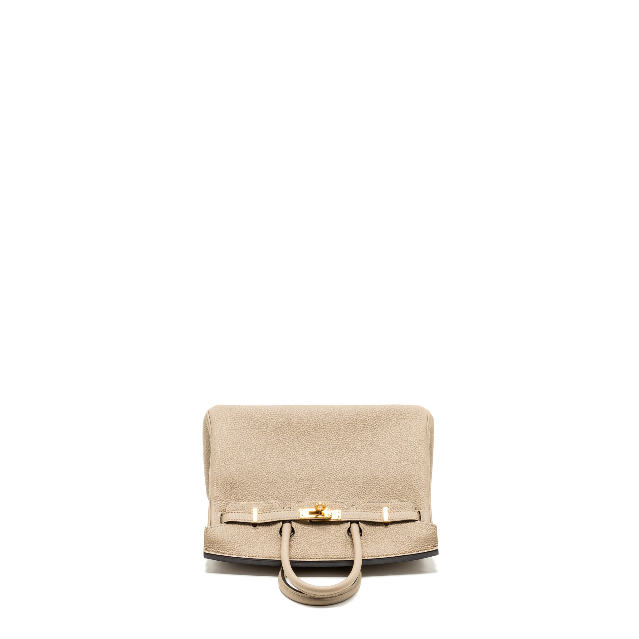 HERMES BIRKIN 25 TOGO 81 GRIS TOURTERELLE RGHW