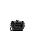 CHANEL SMALL GABRIELLE HOBO BAG CALFSKIN BLACK MULTICOLOUR HARDWARE